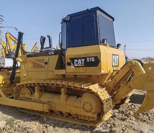 Excavadora de orugas CAT D7G usada con banda japonesa original, tractor de segunda mano KOMATSU D375 D275 CAT D7G al mejor precio, menos horas a la venta - Product Image 1