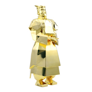 Artesanías Metálicas Personalizadas, Adornos de Escritorio Electrochapados, Modelos de Animales y Aeronaves con Empaque en Caja de Madera - Product Image 5