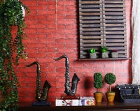 Vintage nostalgique Saxophone modèle accessoires décorations maison Bar boutique vitrines armoires à vin décorations créatives