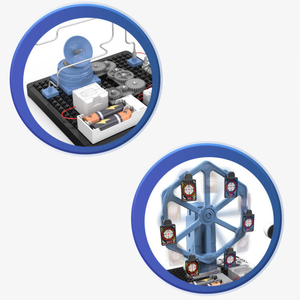 AJBTOYS STEM, Circuito <span class=keywords><strong>de</strong></span> Simulación Física, Electrónica, Juguetes Educativos <span class=keywords><strong>de</strong></span> Ciencia, Tecnología e Ingeniería para Niños, Plástico, No Incluye - Product Image 3
