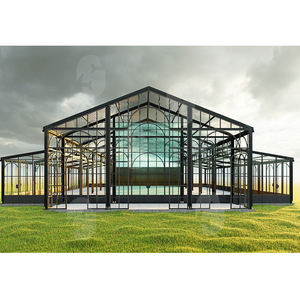 خيمة ماركي (سرادق) خارجية مقاومة للماء بإطار ألومنيوم أبيض PVC، لفعاليات وحفلات الزفاف الحديثة تتسع من 100 إلى 500 شخص - Product Image 3