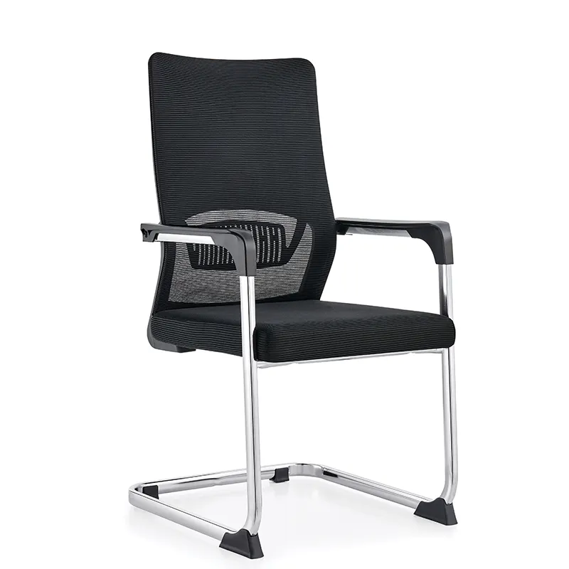 Wholesale Modern Luxury Executive Ergonomic Mesh Office Chair Fabric Mesh Black White Visitor Mesh Office Chair For Sale