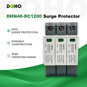 Protector Contra Sobretensiones <span class=keywords><strong>DOHO</strong></span> DHN40-DC1200 T1+T2 para Sistemas de Energía Solar Industrial, 40kA de Corriente de Descarga Máxima, Protección Contra Rayos - Product Image 1