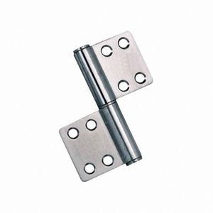 Supporto per Cerniera Piatta Resistente, Design Saldabile, Soluzione <span class=keywords><strong>Hardware</strong></span> per Cancelli Industriali - Product Image 4