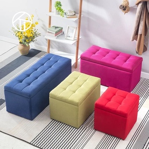 Modern Metal <strong>Storage</strong> <strong>Dining</strong> <strong>Bench</strong> Colorful Hallway Shoes Stool <strong>Benches</strong> Long Pouf Ottoman for Hotel &amp; School Use - Product Image 6