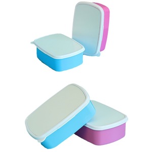 Contenitore per Alimenti in Plastica di Grado Alimentare, Rettangolare, Personalizzabile con Sublimazione, Adatto al <span class=keywords><strong>Microonde</strong></span>, Portatile, per Bambini - Product Image 3