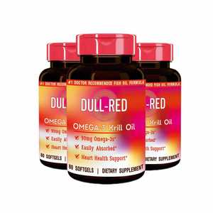 Antioxidante de fábrica OEM proteger la salud del corazón suplemento Omega-3 DHA ácido graso aceite de krill Softgel - Product Image 3