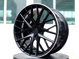 19-20-21-22 Zoll Panamera Geschmiedete Bird's Nest Felge 130mm PCD Tiefbett-Alufelge Neu Matt Schwarz Finish <span class=keywords><strong>Rylan</strong></span> Marke 5 Jahre Universal - Product Image 5