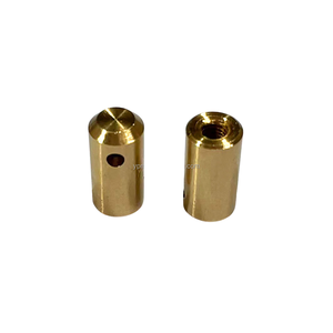 Pièces de tournage et de fraisage CNC en laiton, adaptateur de tour personnalisé pour petites machines, machine de gravure 3, 4, 5 axes, découpeuse de mousse éponge, bloc de soupapes - Product Image 2