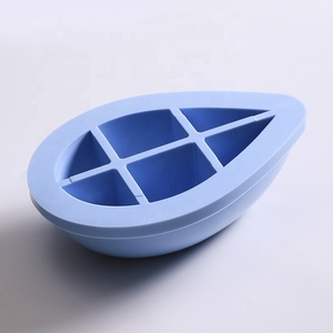 <span class=keywords><strong>Teardrop</strong></span> Shape Nến Chủ Khuôn Gốm <span class=keywords><strong>Silicone</strong></span> 3D Flower Pot Khuôn - Product Image 3