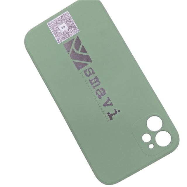 High Quality Smart NFC Silicone Phone Case with 13.56MHz RFID Communication Interface