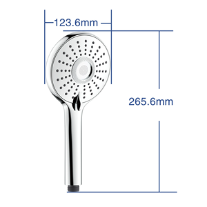Ensemble de pommeau de douche pressurisé à trois fonctions pour hôtel et maison intelligente, haute pression, économie d'eau, pour salle de bain - Product Image 6
