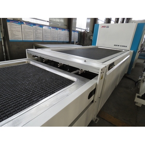 Porte d'armoire PVC Machine de presse sous vide à balayage entièrement automatique avec système à broches Dispositif d'alimentation Panneau à base de machines de travail du bois - Product Image 6