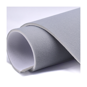 Tela de terciopelo 100% poliéster, forro y tela de techo con espuma, color personalizado, nuevo diseño - Product Image 5