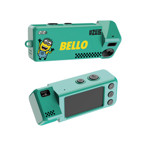 YMX Minions Mini Fotocamera Portatile Portachiavi per Giovani <span class=keywords><strong>Adulti</strong></span> con Angolo di Visione di 180° °   Obiettivo Girevole per Selfie e Registrazione Video HD - Product Image 2