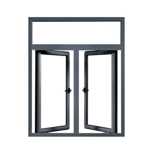 Fenêtre en alliage d'aluminium en aluminium fenêtre d'angle en aluminium de pont cassé portes et fenêtres - Product Image 4