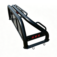 Portaequipajes de Acero Inoxidable Negro para Mitsubishi L200/Triton/NP300 Colorado FJ Cruiser para Isuzu Pajero/Navara