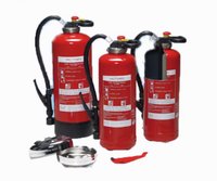 Extincteur à poudre sèche ABC en acier robuste 1kg-8kg, résistance à haute pression, finition anti-corrosion, sécurité industrielle