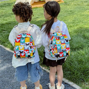 Mochilas Escolares Portátiles de Moda para Jardín de Niños, Lindas Mochilas de Mickey y <span class=keywords><strong>Minnie</strong></span>, Bolsas de Hombro de Nailon de Gran Capacidad para Niños - Product Image 2