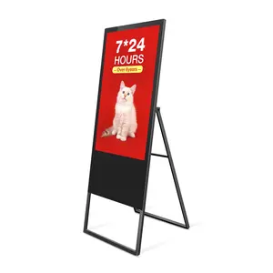 Digital Signage Advertisement Kiosk Portable Special Menu Board Android Digital Signage Advertising Media Lcd Ads Portable Digital Kiosk