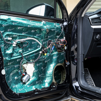 Isolation phonique des portes et du coffre pour Toyota Sienna Alphard, accessoires d'insonorisation, tapis d'insonorisation en caoutchouc butyle 100% pur