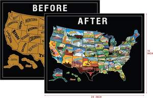 Usine personnalisée grande <span class=keywords><strong>carte</strong></span> <span class=keywords><strong>du</strong></span> <span class=keywords><strong>monde</strong></span> noire <span class=keywords><strong>à</strong></span> <span class=keywords><strong>gratter</strong></span> <span class=keywords><strong>carte</strong></span> murale éducative stratifiée interactive taille personnalisable conception comprend - Product Image 4