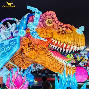 Chinese New Year <b>Lantern</b> Festival Diwali Thanksgiving Outdoor Waterproof Dragon <b>Lantern</b> LED <b>Lights</b> for Show-Customizable Colors - Product Image 6