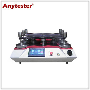 HY0401-4การทดสอบการขัดถูและการขึ้นรูป Martindale พร้อมตำแหน่งการทำงาน4ตำแหน่ง - Product Image 4