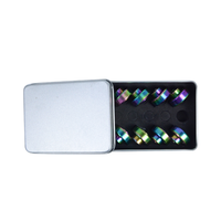 Roulements de skateboard en céramique sous vide Neo Chrome avec entretoises intégrées