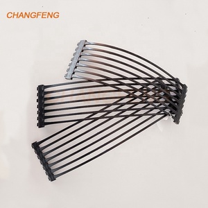 Uniaxial nhựa độ bền kéo cao <span class=keywords><strong>geogrid</strong></span> đường lái xe HDPE đất ổn định sỏi Lưới polypropylene <span class=keywords><strong>PP</strong></span> đường reinfordcement - Product Image 4