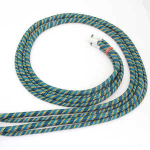 Tùy Chỉnh Mật Độ Cao Đầy Màu Sắc <span class=keywords><strong>Nylon</strong></span> Bện Dây Con Chó Dây Xích Có Thể Điều Chỉnh An Toàn Vải Cho Mèo Đi Bộ Cá Nhân Logo Bền Vững - Product Image 2