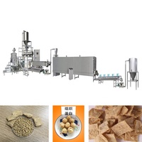 Ligne de production automatique de viande de soja par extrusion nouvelle génération 100 kg/h Unité complète Machine de transformation de protéines de soja artificielles à base de soja