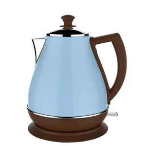 Waterkoker Rvs Body Snelle Kokend Fluitketel 1.7L Vintage Waterkoker Voor Thee Koffie