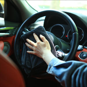 In microfibra ad asciugatura rapida <span class=keywords><strong>asciugamano</strong></span> per pulizia Auto formato <span class=keywords><strong>30x30</strong></span> con 500gsm tessuto ispessito Technics per Auto con dettaglio 30cm * 30cm di copertura - Product Image 2