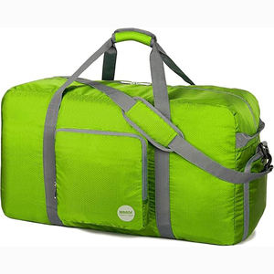 Free sample Unisex Large Capacity Folding Travel Duffel Bag Expandable <b>Tote</b> Foldable Waterproof Duffel Bag for Travel - Product Image 6