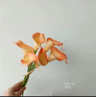Mini-lys artificiels en PU M185 pour décoration de mariage, de maison et centre de table