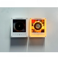 Offre Spéciale – Boîte à Musique Personnalisée en Acrylique NFC, Cadre Photo Gravé Tendance, Tourne-disque avec 9 Disques Remplaçables – Cadeau Souvenir