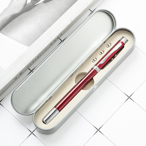 New 4 trong 1 giảng dạy bút bi Telescopic Red <span class=keywords><strong>Laser</strong></span> Pen với trường hợp kim loại - Product Image 2