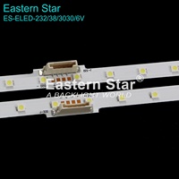 Bande de rétroéclairage LED ES-ELED-232 (ELED) AOT_50_NU7100F BN96-45952A BN61-15484A à utiliser pour UN50NU7400 UN50RU71 2PCS/SET00