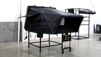Tente de toit rigide ABS, polyester 280G, Oxford 420D, imperméable, antibactérienne, ouverture rapide, pour voiture RTT