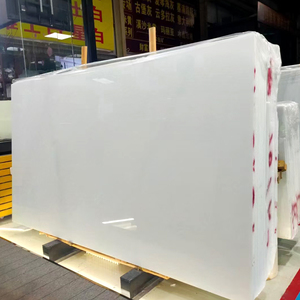 หินอ่อนโคลอมเบียสีขาวขัดเงาแบบโมเดิร์น Goldtop แผ่นหินธรรมชาติสำหรับเคาน์เตอร์ครัว ห้องนั่งเล่น ผนังทีวี - Product Image 2