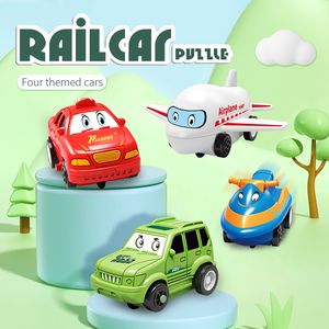 Kid Creative dinosauro cartone animato di plastica <span class=keywords><strong>da</strong></span> te assemblare Puzzle per costruzione di strade ferroviarie Set di veicoli elettrici - Product Image 4