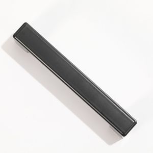 Furniture Handle Rectangle <b>Black</b> Zinc Alloy Minimalist Cabinet Drawer <b>Door</b> Handle - Product Image 1