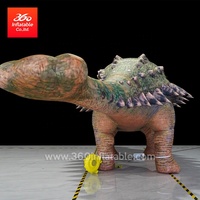 Gonflables de mascotte animale géante faits sur commande pour le dinosaure Cartoon-inspiré de publicité gonflable