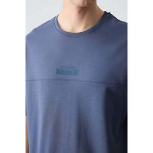 Ensemble de shorts basiques pour hommes en coton épais, doux et texturé, coupe oversize - 85259 - Huile/pétrole - Product Image 4