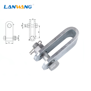 Accessoires de ligne électrique <span class=keywords><strong>pour</strong></span> ligne aérienne de la série UB, <span class=keywords><strong>pour</strong></span> l'installation de tension, de <span class=keywords><strong>suspension</strong></span> <span class=keywords><strong>et</strong></span> de descente de câbles - Product Image 1