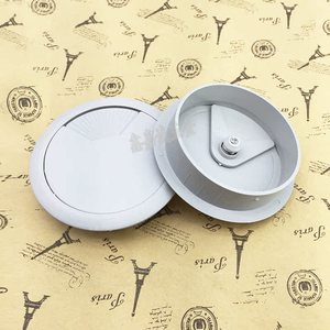 Organisateur de bureau, cache-câbles rond de 80 mm, en plastique, à fixation murale, détachable, gestion des câbles de bureau - Product Image 2
