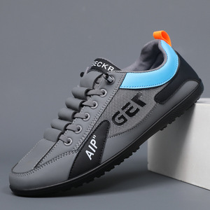 Zapatos Deportivos Casuales para Hombre AIP, Transpirables, con Malla, Cordones en la Puntera, Entresuela de EVA, Diseño Degradado, Suela de Goma, para Todas las Temporadas - Product Image 3