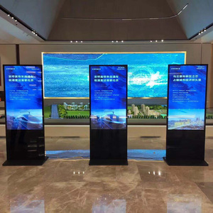 65 inch di động ngoài trời kỹ thuật số biển <span class=keywords><strong>kiosk</strong></span> màn hình cảm ứng tầng thường vụ dọc Máy nghe nhạc quảng cáo - Product Image 3