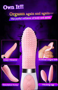 Estimulador del clítoris de succión de pezón de lengua verdadera, juguetes de punto G, vibrador con ventosa, juguete sexual para mujeres - Product Image 4